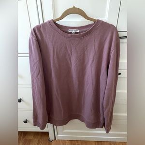 Richer poorer recycled fleece sweatshirt